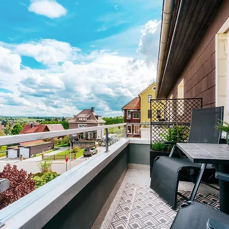 Harzklang - Balkon Mit Aussicht - Garagenstellplatz - Zentrale Lage アパート